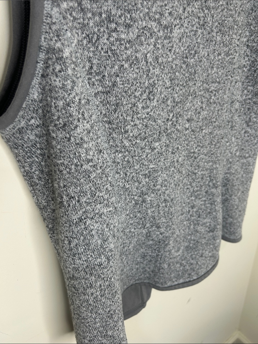 PATAGONIA Gray Better Sweater Fleece Vest Size Medium - Picture 13 of 16